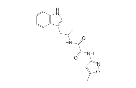 ethanediamide, N~1~-[2-(1H-indol-3-yl)-1-methylethyl]-N~2~-(5-methyl-3-isoxazolyl)-