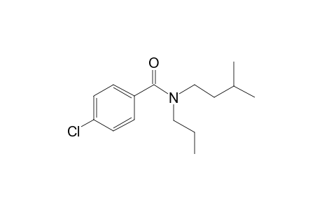 Benzamide, 4-chloro-N-propyl-N-(3-methylbutyl)-