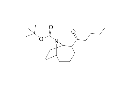 2-Valeryl-9-(tert-butoxycarbonyl)-9-azabicyclo[4.2.1]nonane
