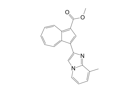 3-(8-Methyl-2-imidazo[1,2-a]pyridinyl)-1-azulenecarboxylic acid methyl ester