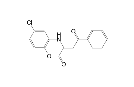 (3Z)-6-chloranyl-3-phenacylidene-4H-1,4-benzoxazin-2-one