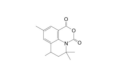 5,5,7,9-Tetramethyl-6,7-dihydro-1H,5H-[1,3]oxazino[5,4,3-ij]quinoline-1,3-dione