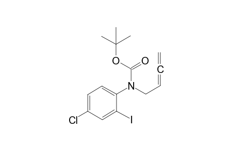 N-(2,3-Butadien-1-yl)-N-(tert-butoxycarbonyl)-4-chloro-2-iodoaniline