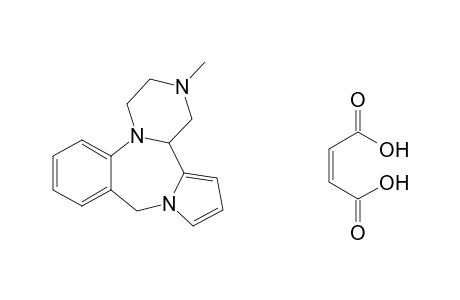 2-methyl-1,3,4,14b-tetrahydro-2H,10H-pyrazino[1,2-a]pyrrolo[2,1-c][1,4]benzodiazepine, maleate (1:1)