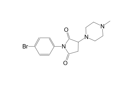 1-(4-bromophenyl)-3-(4-methyl-1-piperazinyl)-2,5-pyrrolidinedione