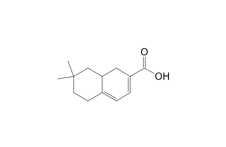 2-Naphthalenecarboxylic acid, 1,5,6,7,8,8a-hexahydro-7,7-dimethyl-, (.+-.)-
