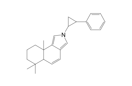 5,5,8a-trimethyl-4a,5,6,7,8,8a-hexahydro-N-(2'-phenylcyclopropyl)pyrrolo[3,4-a]naphthalene