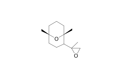 (1R,5S)-1,5-dimethyl-2-(2-methyloxiran-2-yl)-9-oxabicyclo[3.3.1]nonane