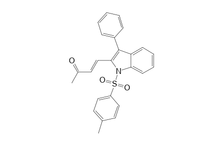(3E)-4-[1-(4-Methyl-phenyl)sulfonyl-3-phenyl-1H-indol-2-yl]-but-3-en-2-one