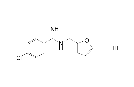 p-chloro-N-furfurylbenzamidine, monohydroiodide
