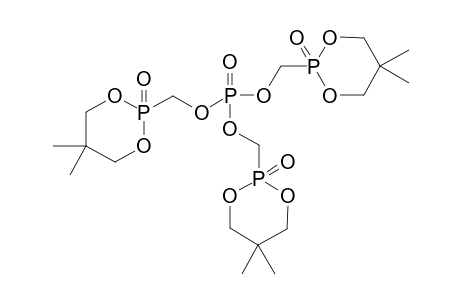 tris[(5,5-dimethyl-2-oxo-1,3,2$l^{5}-dioxaphosphinan-2-yl)methyl] phosphate