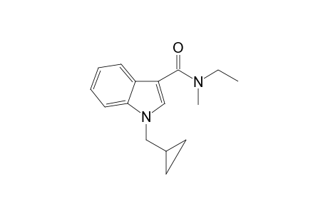1-Cyclopropylmethyl-N-ethyl-N-methyl-1H-indole-3-carboxamide