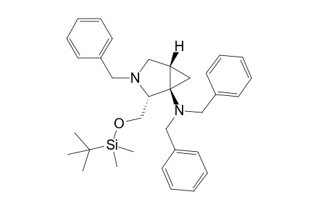 exo-(1R,2R,5S)-N,N,3-Tribenzyl-2-(tert-butyldimethylsilyloxymethyl)-3-azabicyclo[3.1.0]hex-1-ylamine