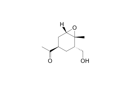 (1R,2S,4R,6S)-2-Hydroxymethyl-1-methyl-4-acetyl-7-oxabicyclo[4.1.0]heptane
