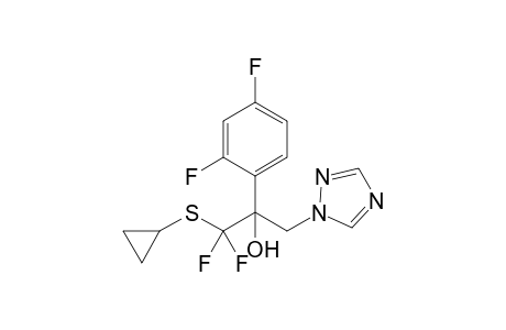 1-(cyclopropylthio)-2-(2,4-difluorophenyl)-1,1-difluoro-3-(1,2,4-triazol-1-yl)-2-propanol