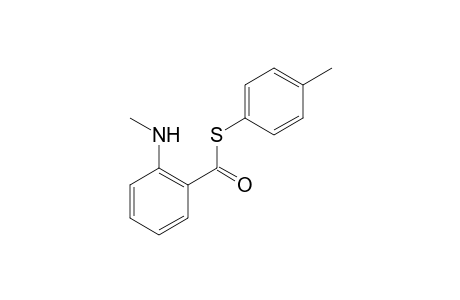 S-p-Tolyl 2-(methylamino)benzothioate