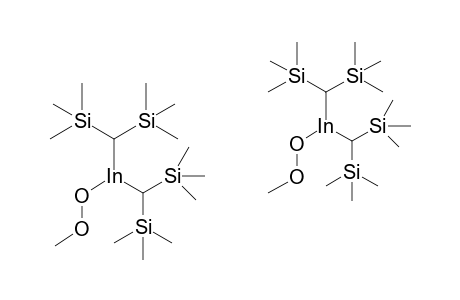 Bis[[[bis(trimethylsilyl)methyl-methylperoxy-indiganyl]-trimethylsilyl-methyl]-trimethyl-silane]