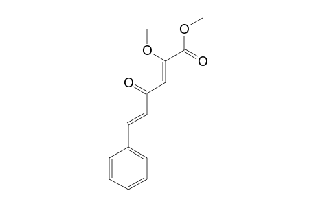 2-METHOXY-4-OXO-6-PHENYL-HEXA-2,5-DIENOIC-ACID-METHYLESTER