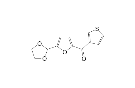 5-(1,3-Dioxolan-2-yl)furan-2-yl-(thiophen-3-yl)methanone