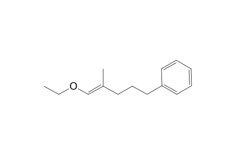 (E) and (Z)-1-Ethoxy-2-methyl-5-phenyl-1-pentene