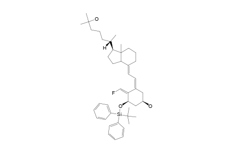 (10Z)-19-Fluoro-1.alpha.,25-dihydroxyvitamin D3 1-tert-butyldiphenylsilyl Ether