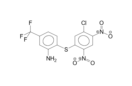 2-AMINO-4-TRIFLUOROMETHYL-2',4'-DINITRO-5'-CHLORODIPHENYLSULPHIDE