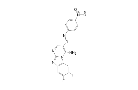 7,8-Difluoro-3-((4-nitrophenyl)diazenyl)benzo[4,5]imidazo[1,2-a]pyrimidin-4-amine