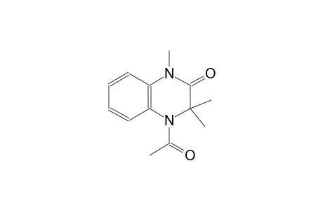 4-acetyl-1,3,3-trimethyl-3,4-dihydro-2(1H)-quinoxalinone