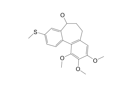 (+/-)-DEAMINODEOXYCOLCHINOL-7-OL-9-METHYLTHIOETHER