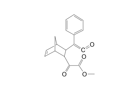 Bicyclo[2.2.1]hept-5-ene-2-acetic acid, .alpha.-oxo-exo-3-(2-oxo-1-phenylethenyl)-, methyl ester