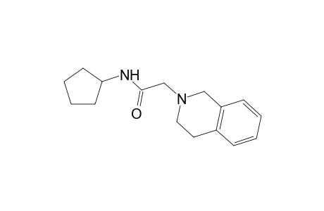 2-Isoquinolineacetamide, N-cyclopentyl-1,2,3,4-tetrahydro-