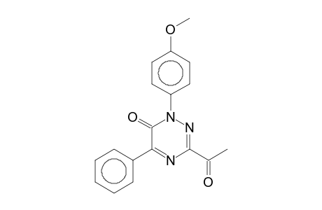 3-Acetyl-1-(4-methoxyphenyl)-5-phenyl-1H-[1,2,4]triazin-6-one
