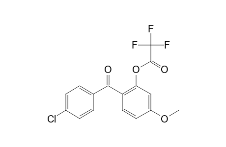 4'-Chloro-2-hydroxy-4-methoxybenzophenone, trifluoroacetate