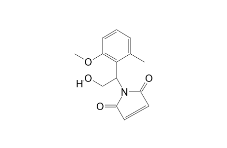 1-[2-hydroxy-1-(2-methoxy-6-methyl-phenyl)ethyl]-3-pyrroline-2,5-quinone