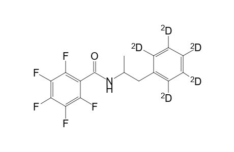 Pentadeuterio-amphetamine - pentafluorobenzoate derivative