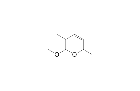 2H-Pyran, 3,4-dihydro-2-methoxy-3,6-dimethyl-, cis-