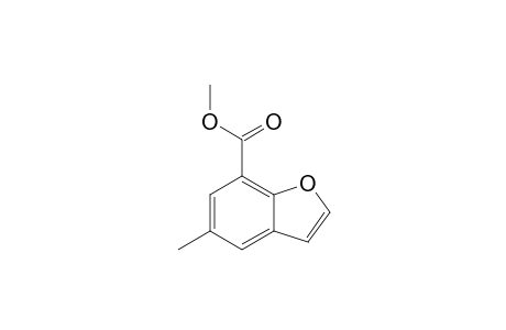 Methyl 5-Methylbenzofuran-7-carboxylate