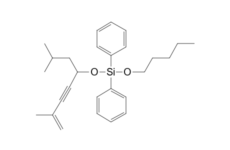 Silane, diphenyl(2,7-dimethyloct-7-en-5-yn-4-yloxy)pentoxy-