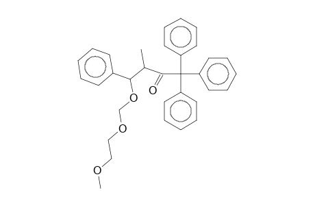 2-Butanone, 4-[(2-methoxyethoxy)methoxy]-3-methyl-1,1,1,4-tetraphenyl-, (R*,R*)-(.+-.)-