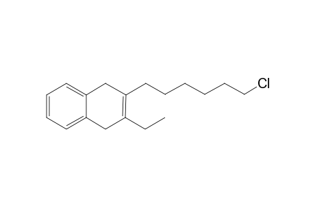 2-(6-Chlorohexyl)-3-ethyl-1,4-dihydronaphthalene