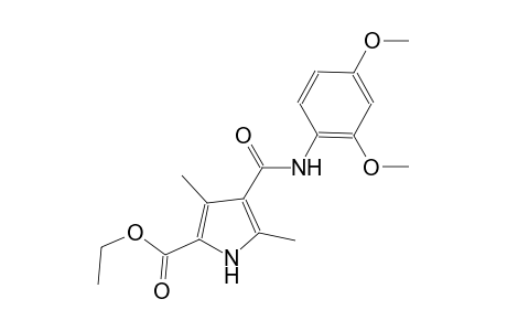 1H-pyrrole-2-carboxylic acid, 4-[[(2,4-dimethoxyphenyl)amino]carbonyl]-3,5-dimethyl-, ethyl ester