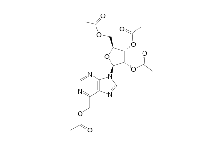 6-(ACETYLOXYMETHYL)-9-(2,3,5-TRI-O-ACETYL-BETA-D-RIBOFURANOSYL)-PURINE