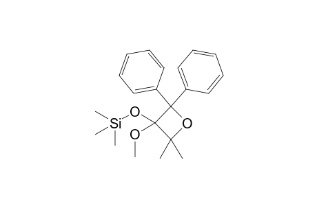 4,4-Dimethyl-3-methoxy-3-trimethylsiloxy-2,2-diphenyloxetane