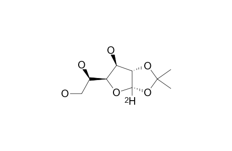1,2-O-ISOPROPYLIDENE-ALPHA-D-(1-(2)H)-GLUCOFURANOSE