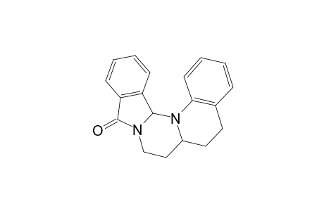 5H-Isoindolo[1',2':2,3]pyrimido[1,6-a]quinolin-10(14bH)-one, 6,6a,7,8-tetrahydro-