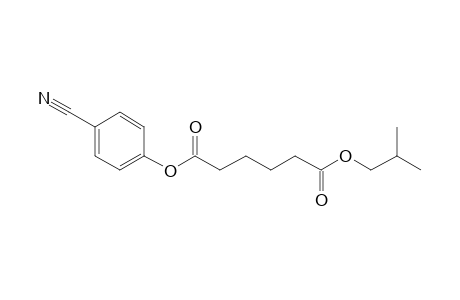 Adipic acid, 4-cyanophenyl isobutyl ester