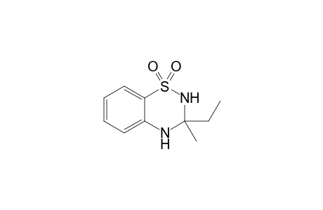 3-Ethyl-3,4-dihydro-3-methyl-(2H)-1,2,4-benzothiadiazine-1,1-dioxide