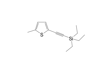 2-(Triethylsilylethynyl)-5-methylthiophene