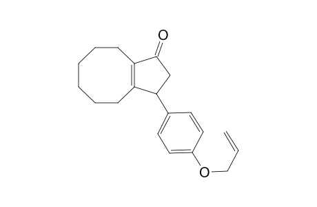 3-(4-Allyloxyphenyl)-2,3,4,5,6,7,8,9-octahydrocyclopentacycloocten-1-one