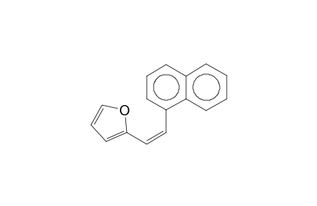 2-[(Z)-2-(1-naphthalenyl)ethenyl]furan